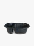 Plastic Tray Dual Compartments