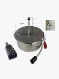 8 OZ METAL POPCORN BOWL without Teflon