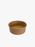 Brown Kraft Single Paper Salad Bowl 1500 ml