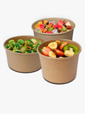kraft paper salad bowl