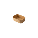 Brown Kraft Paper Square Bowl
