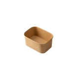 Brown Kraft Paper Square Bowl