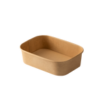 Brown Kraft Paper Square Bowl