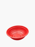 Red Plastic Bowl with Lid