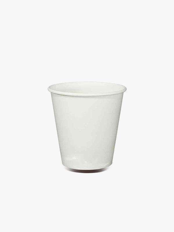8 oz Single Wall White Paper Cup